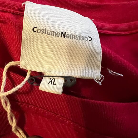 Costume Nemutso Men's Size XL Red Survival Of The Strongest T Shirt New * Read* - Picture 8 of 9